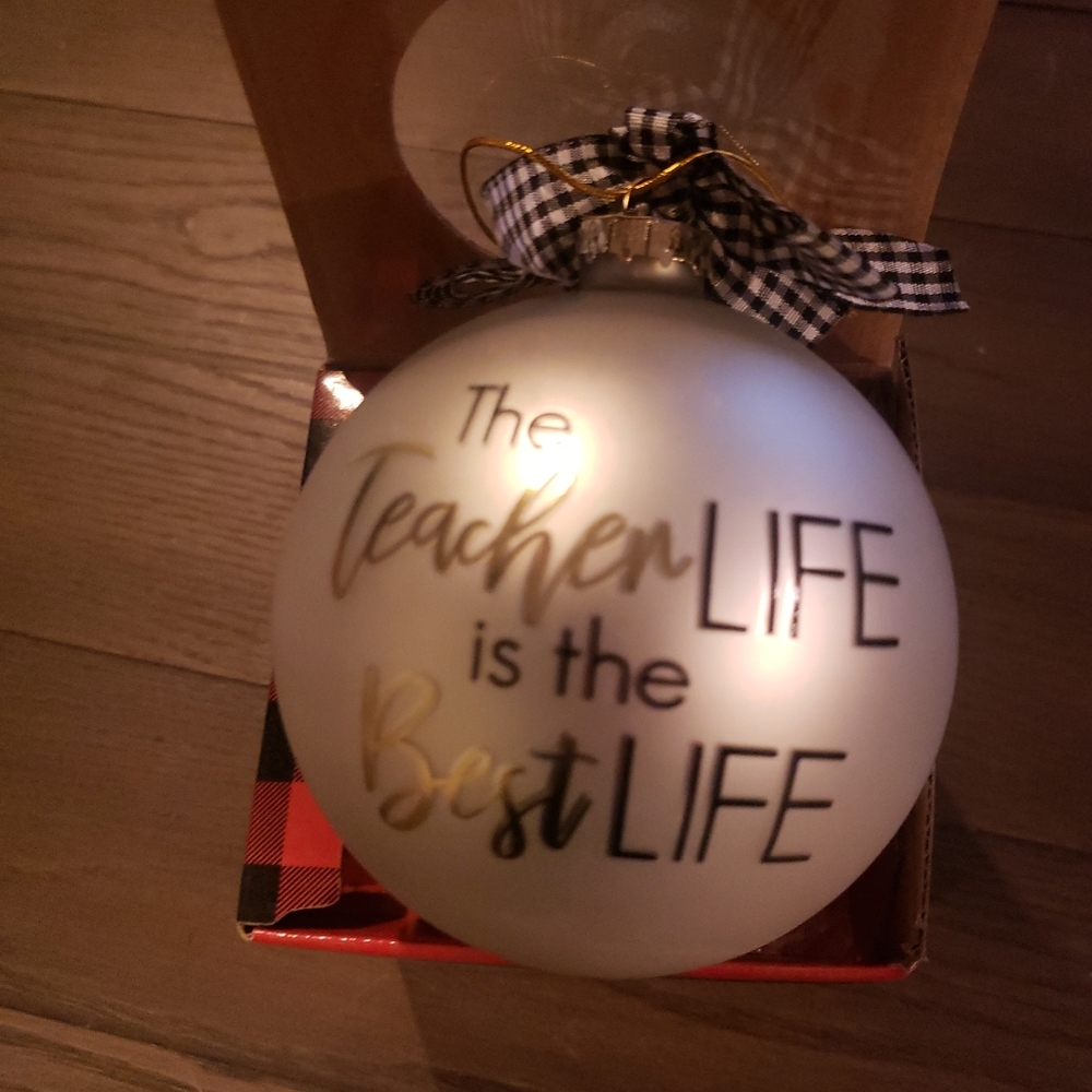 Teacher Ornament Christmas Gift